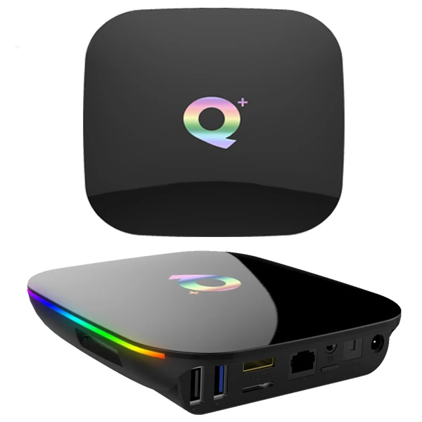 

2020 Hot selling model Q+ Allwinner H6 Quad Core 6K Android 9.0 Smart TV BOX Wifi Internet Set Top Box With High Quality Q Plus