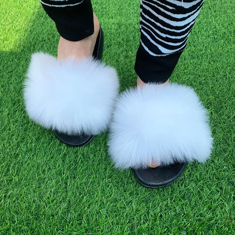 

Wholesale Plush Ladies Slipper Fashion Fluffy Indoor Slippers Open Toes Plush Indoor Slipper, Customized color