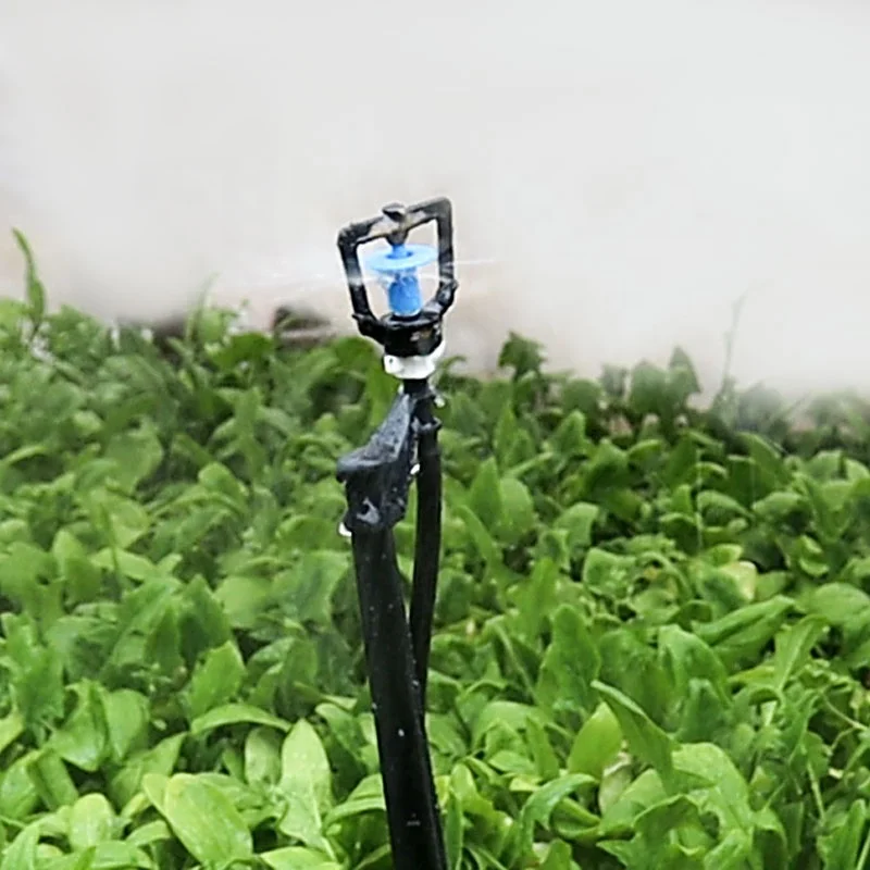 

farm irrigation 360 degree rotation Micro Spray Sprinkler irrigation system kits with stand