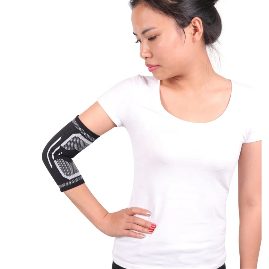 

Safety Material UV Baseball Tennis Elbow Support, Black/blue/pink/green