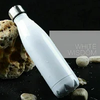 

New Design sublimation stainless steel double wall vacuum flask water sipper cola bottle on sale