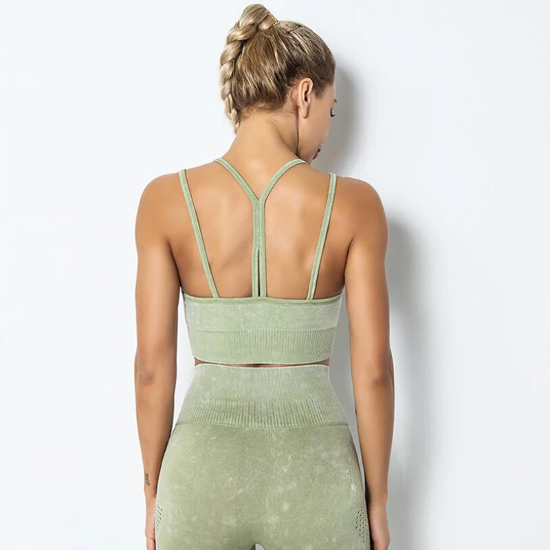 

Back sports bra custom design sportswear workout fitness clothing yoga bra