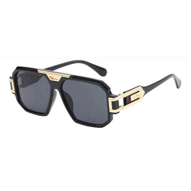 

New Arrivals Fashion Design Plastic big frame Women Men Vintage sun glasses Sunglasses