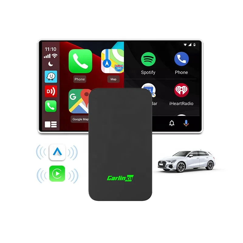 

Carlinkit Wireless Carplay Mini Plug And Play Car android auto Smart Adapter usb Quick Connect car universal stereo carplay ai
