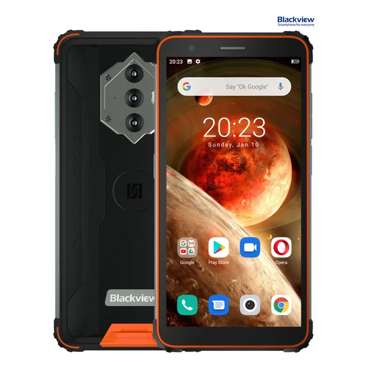 

4GB+64GB Blackview BV6600 Rugged Phone IP68 Waterproof Dustproof Shockproof Android 10.0 Same Day Shipping