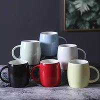 

Feiyou new custom hot selling personalized ceramic mug sublimation tazas Cup drinkware bottom coffee ceramic porcelain mugs