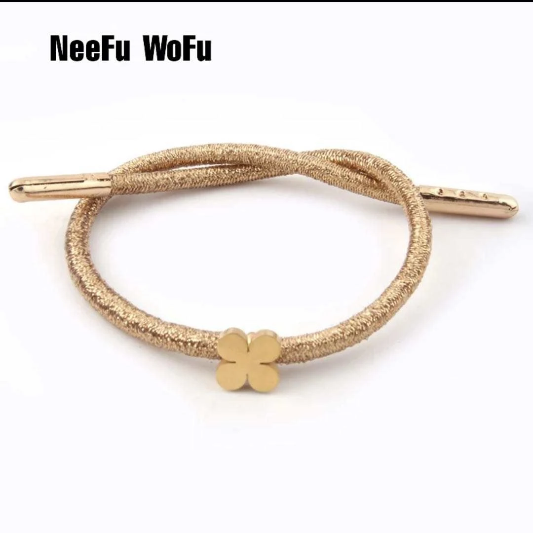 

NeeFu WoFu New women's fashion pop rope handmade bracelet exquisite women's bracelet