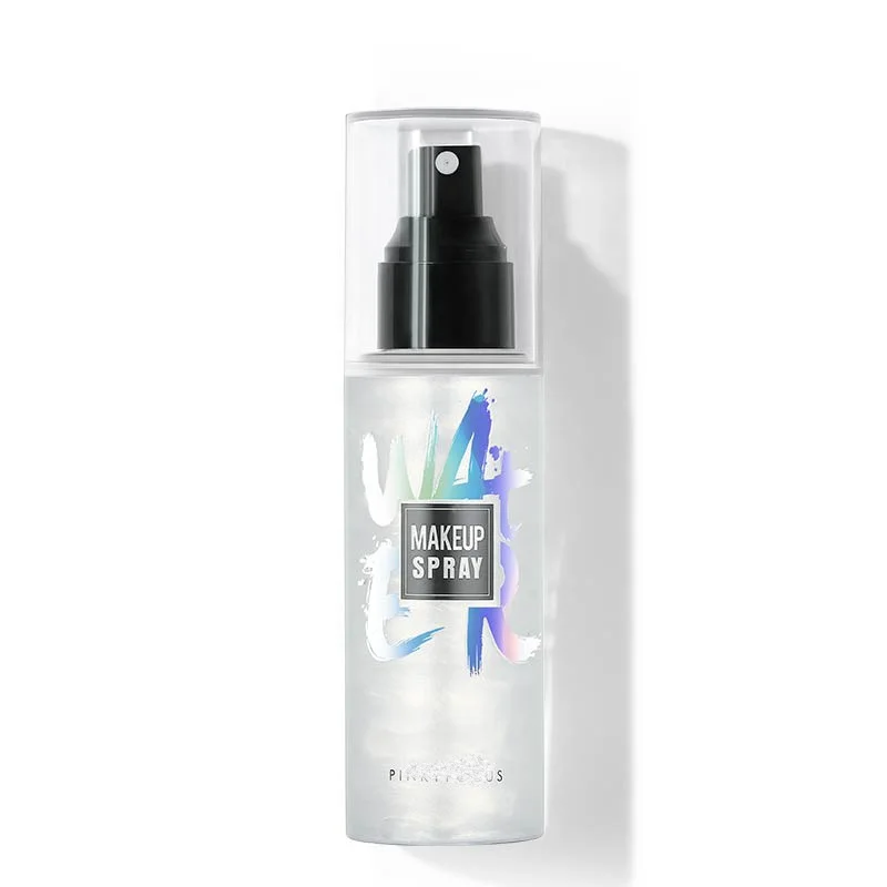 

Makeup Spray Moisture Water Custom Spray Bottle Face Foundation Body Matte Finish Setting Spray, Clear;rose water