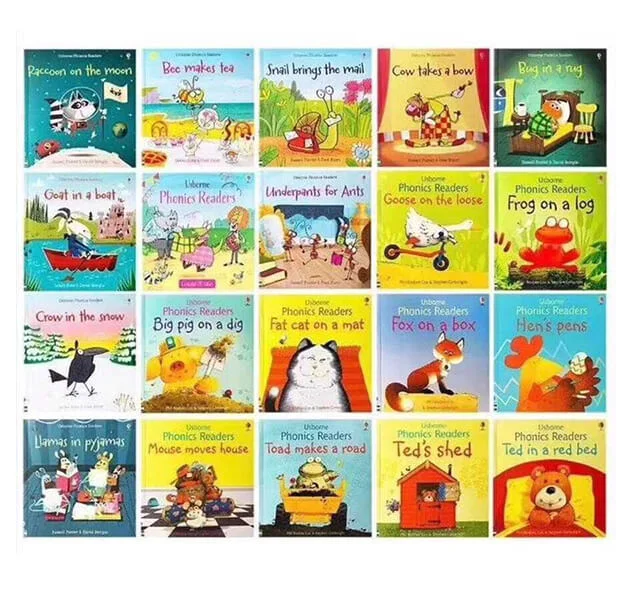 Children English Story Books Phonics Readers Naturally Spell 20 Volumes ...