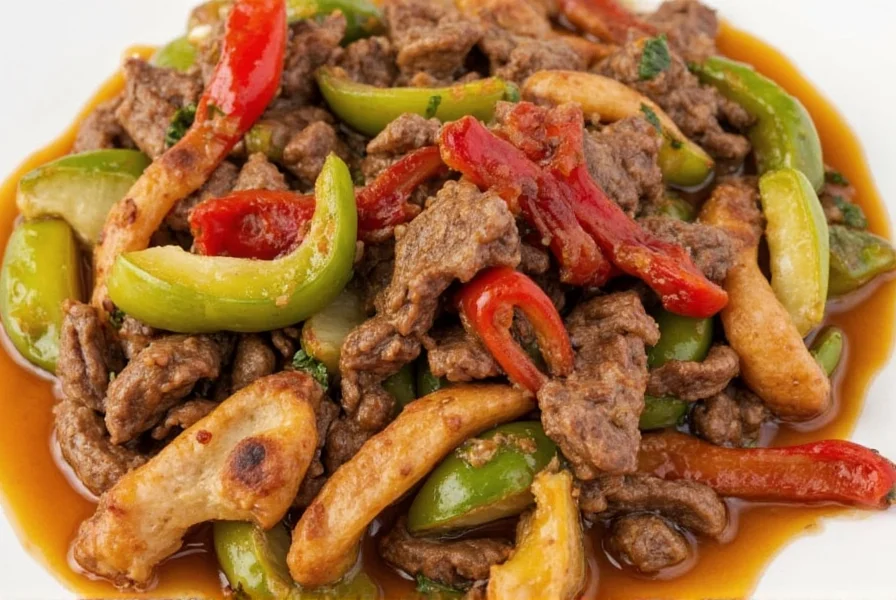 Fajita Cooking Steps