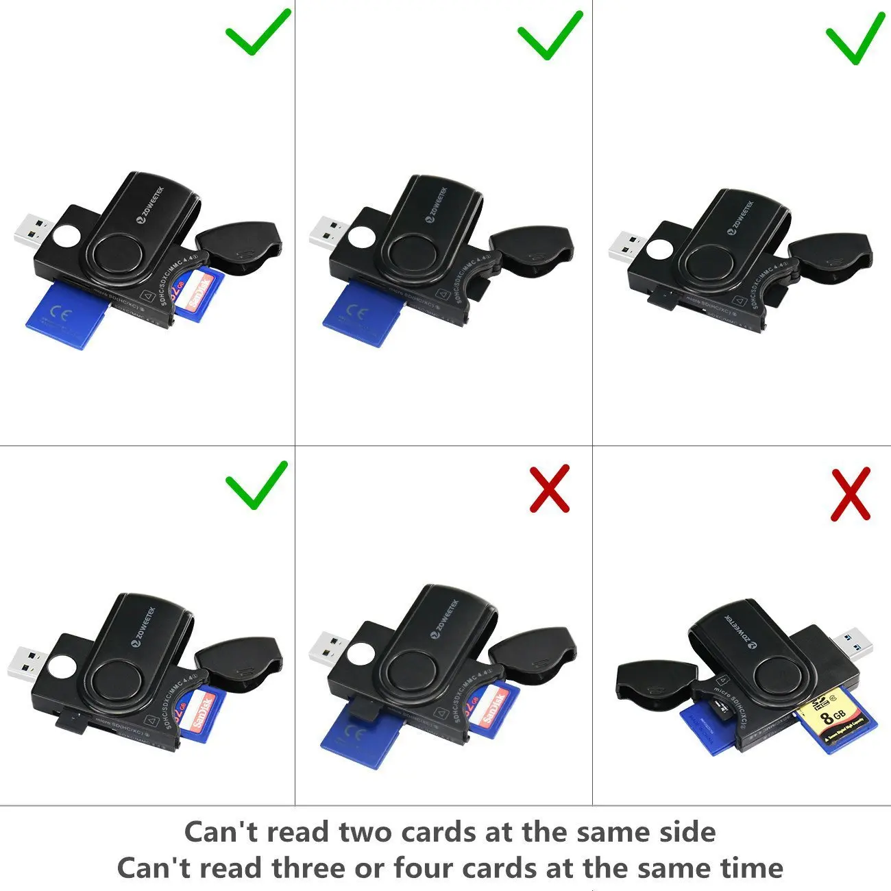 OEM Branded Custom 3.0 For MSR605 Mini Smart IC EMV Chip CF Card Reader Writer - ANKUX.COM