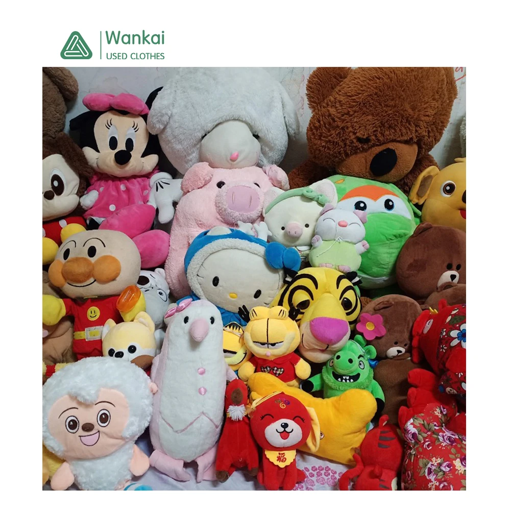 

Cwanckai Made Of High-Quality Pure Cotton Fabrics Used Soft Toys Bales Container, Hot Selling Used Hard Toys