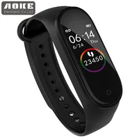 

2020 Touch screen Smart Wristband Health fitness watchwith Heart Rate Monitor Fitness Tracker M4 Smart Band Smart Watch M4