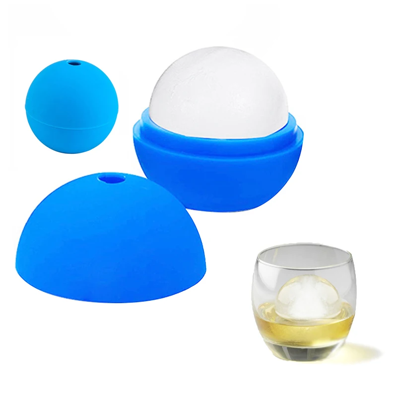

Silicone Ice Ball Maker Ice Cube Tray Round Balls for Whiskey Cocktails and Non-Alcoholic Beverages Ice Ball Molds