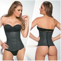 

wholesale Colombian fajas 3 hook Body Shaper slimming sports corset woman latex waist trainer