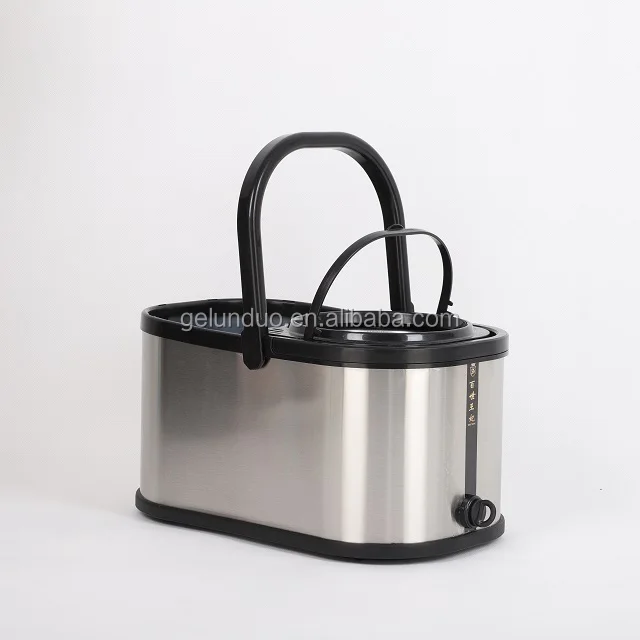 

Floor Mop Magic Metal Head Stainless Fabric Packaging Color Tray Bucket Pedal Handle Feature Weight