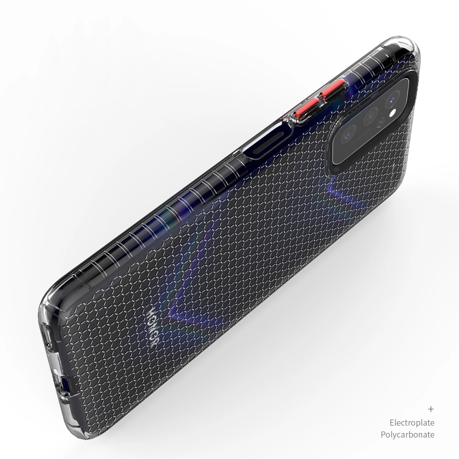 TPU Honeycomb Phone Case Back Cover for Honor V30