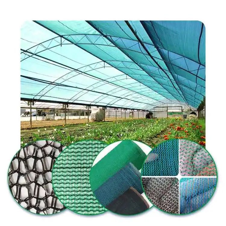 

100 Raw HDPE Plastic Garden Greenhouse shade net sunshade sails, Dark green