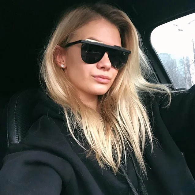 

sunglasses 2020 women fashion sunglasses vintage new fashion big frame colored sunglasses 2019