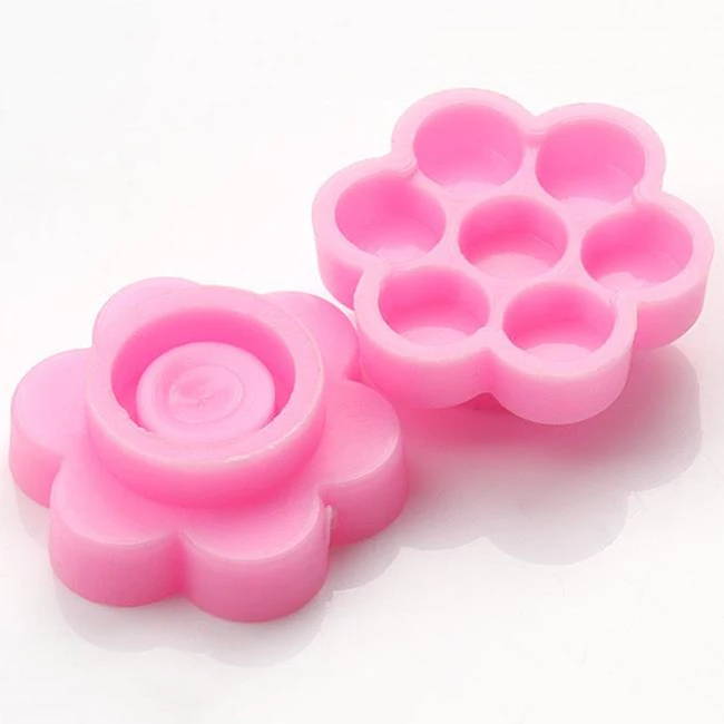 

100Pcs Glue Ring Lash Extensions Blossom Cups Disposable One Second Glue Ring