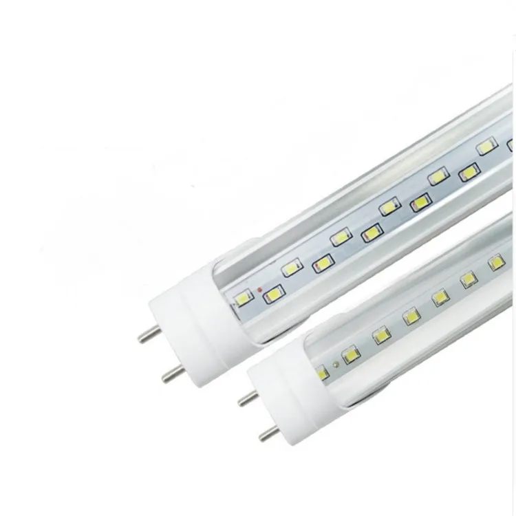 high lumen ETL 1.2m 4' 18W led tube lights Type B ballast bypass G13 2700-6500k CRI>85 160lm/w milky clear cover t8 led tube