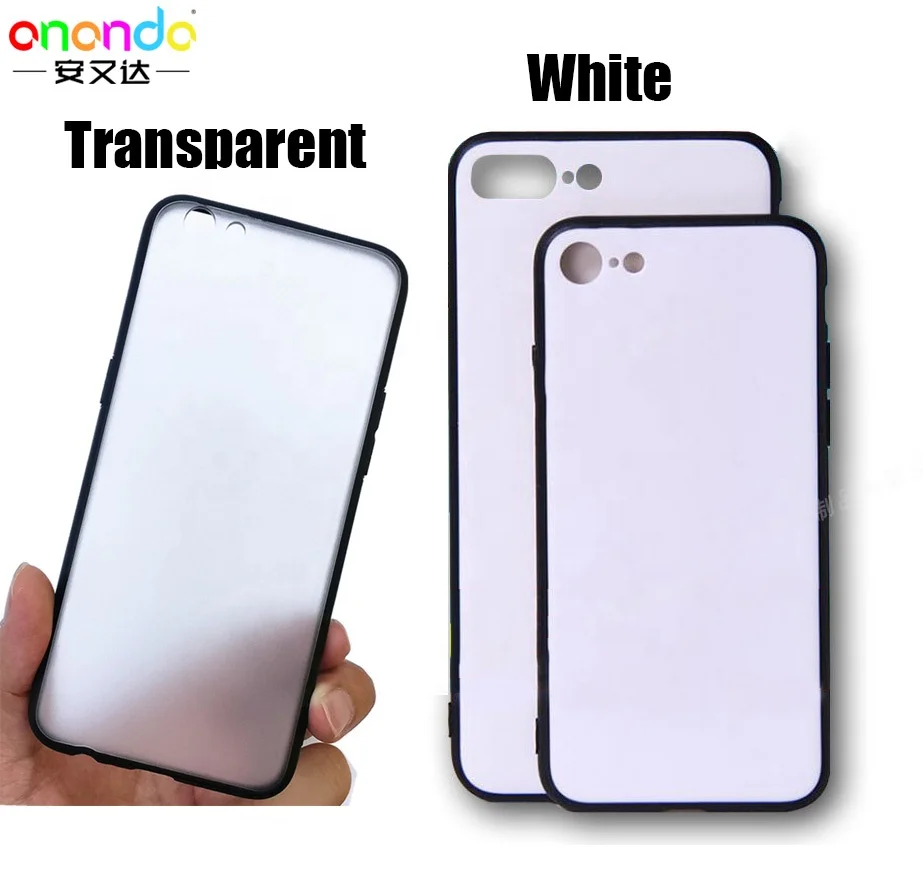 

Sublimation UV Oil Ink Print TPU+PC blank white Plastic cell phone cases DIY cover case