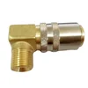 Brass body quick coupling fast connections for water