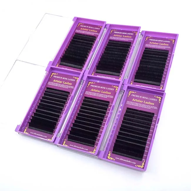 

Hot Selling Easy Fanning Lashes Volume Fans Free Sample Russian Volume Lashes Wholesale Russian Volume Fans, Black