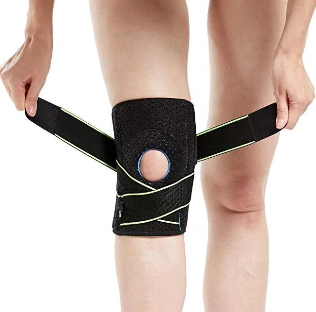 

Knee Brace with Side Stabilizers and Patella Gel Pads for Knee Support