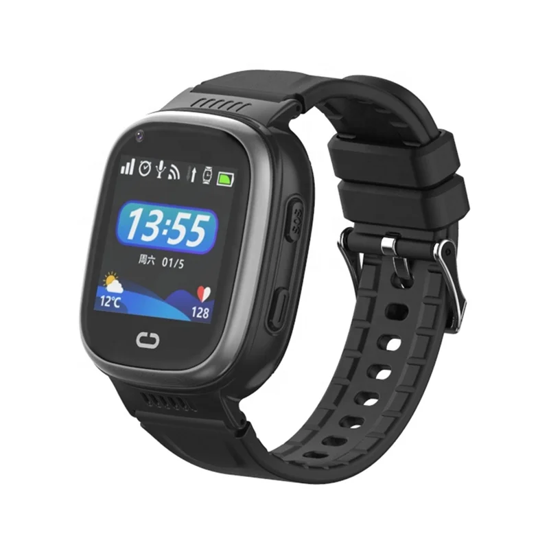 

4G Android waterproof health care blood pressure heart rate monitor video call 4g elderly senior SOS GPS tracker smart watch