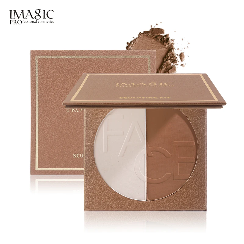 

IMAGIC Shimmer Bronzer and Highlighters Powder Makeup Concealer Highlighter for Face Stick Palette Makeup Contour