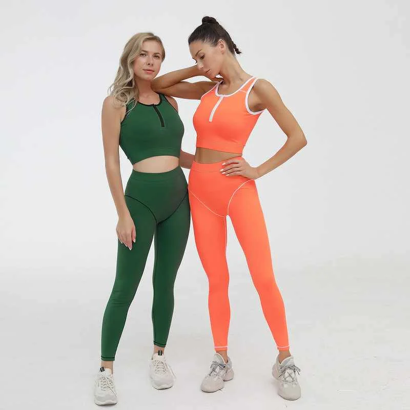 

OEM training hot quick-dryyoga set with factory price, Customized colors