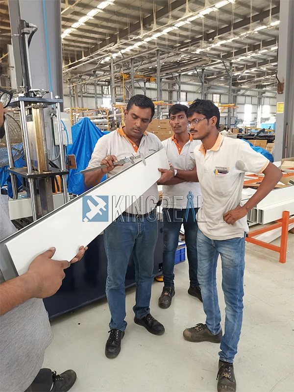 aluminum baffle ceiling making machine production line