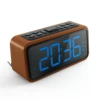 Radio LED Backlight Phone Use USB Clock , Digital Hotel Alarm Clock USB