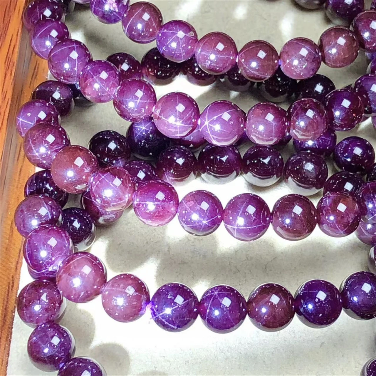 Natural Crystal Bracelet Gemstones and Crystals Quartz Healing Stone Starlight Garnet Bracelet