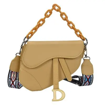 

Good selling Trendy Bags Lover Ladies Girls Guitar Shoulder Strap Handbags Saddle Bag, White, yellow, purple, blue, black, pink