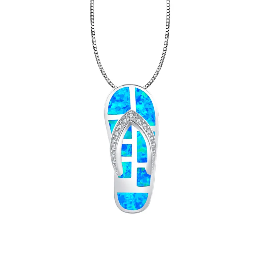 

New flip-flop pendant necklace fashion accessories