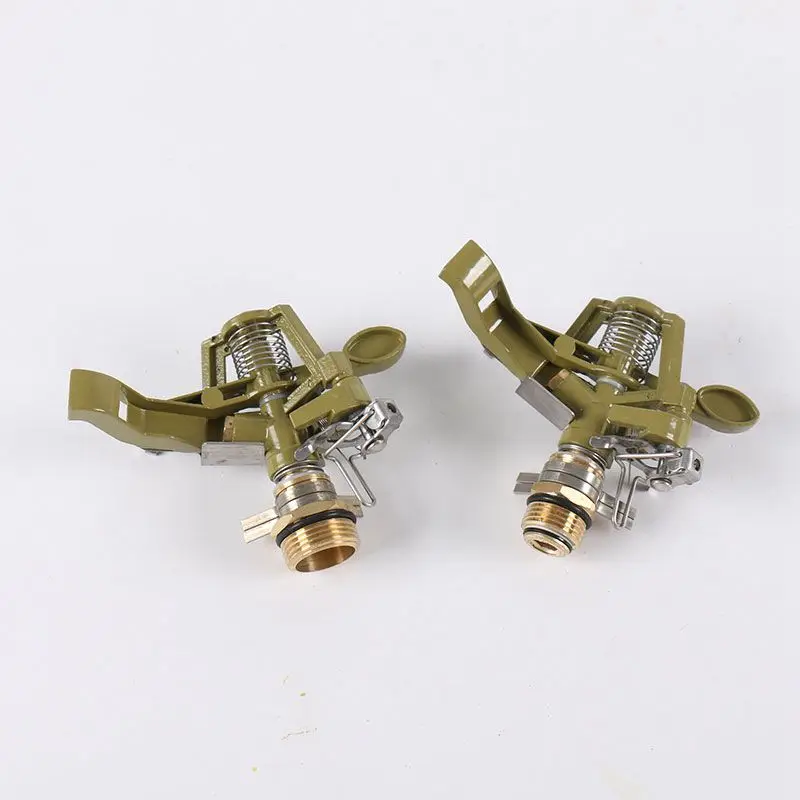 

Brass adjustable impact sprinkler full/part circle 360 rotating