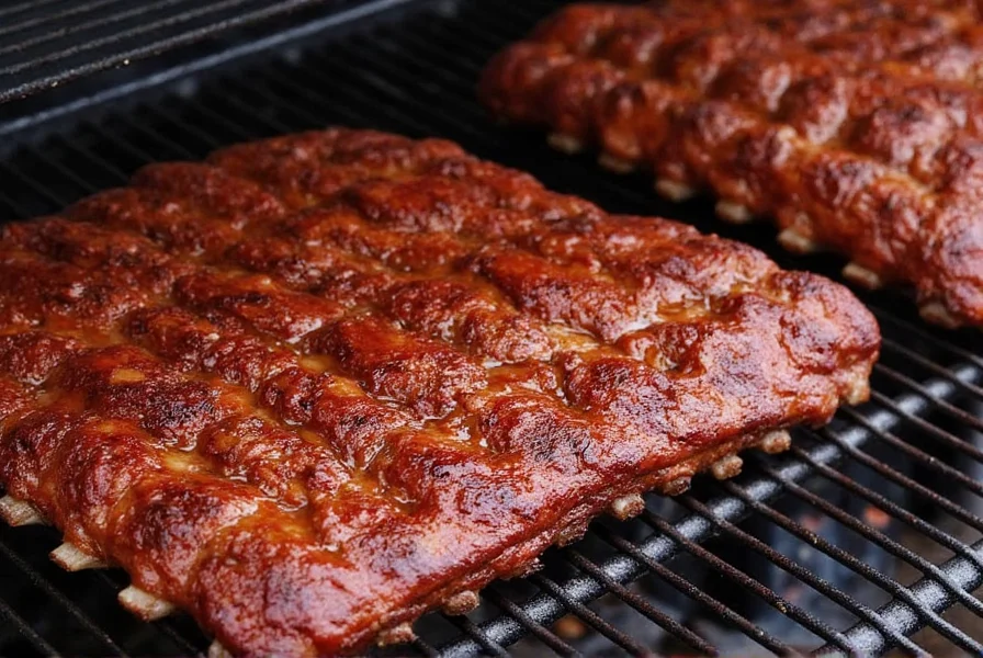 Wood chips burning in a smoker