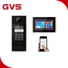 High quality 7'' touch screen multiple door unlock ways Android system intercom outdoor panel