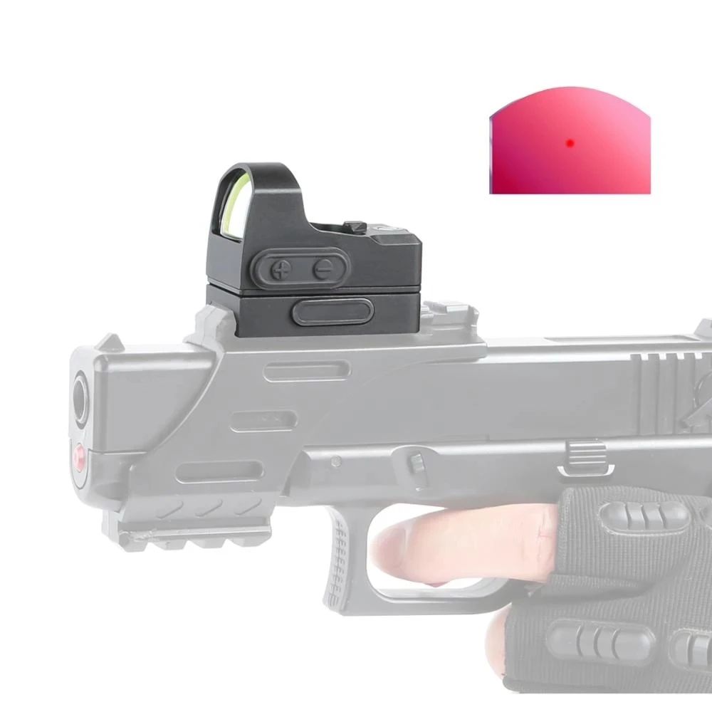 

Laserspeed Pistol Mini Red Dot Sight Hunting Optics Lightweight Tactical Sight Reflex Sight