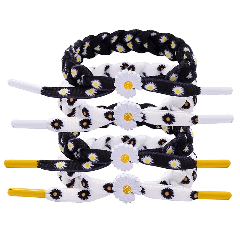 

Korean Style GD Handmade Daisy Bracelet Little Lion Bracelet Couples Hand Rope, Picture shows
