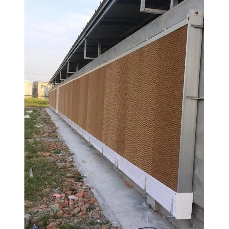 
Poultry farming greenhouse Cooling system evaporative cooling pads for greenhouse 