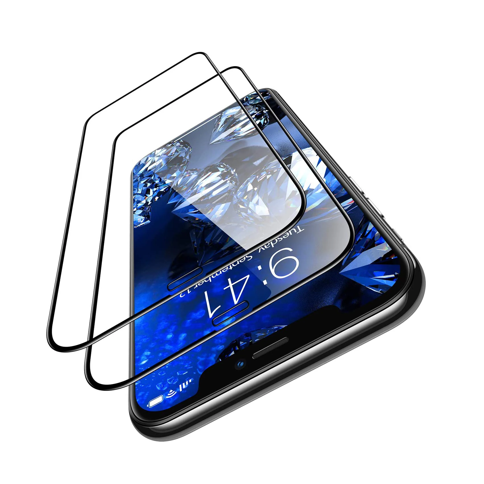 

For Iphone 11 Pro Full Coverage Screen Protector 3D Curved Tempered Glass Film For IPhone 11 Pro Max