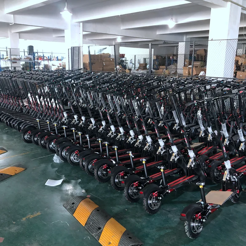 

EU warehouse in stock High Quality Foldable 48v adult powerful two wheel 1000w dual motor electric scooter 10 inch