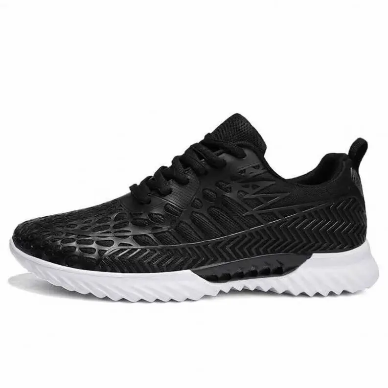 

oinetakoak Fashion Comfortable Knit Mesh Breathable EVA Man Mesh Light Sneakers Shoes, Grey, light grey, brown