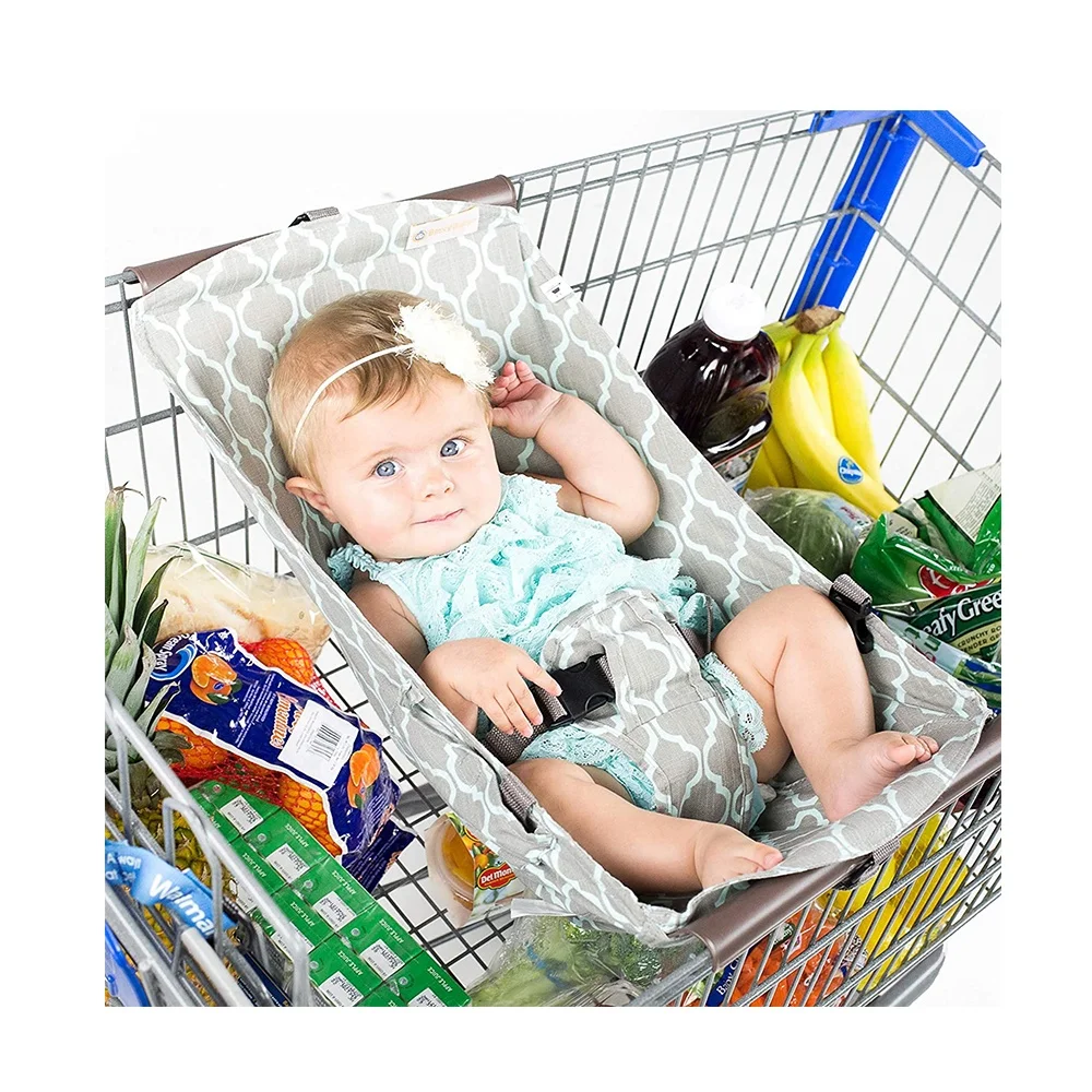 

Amazon best sale Safety baby Shopping Cart Holder seat baby Shopping Cart Hammock