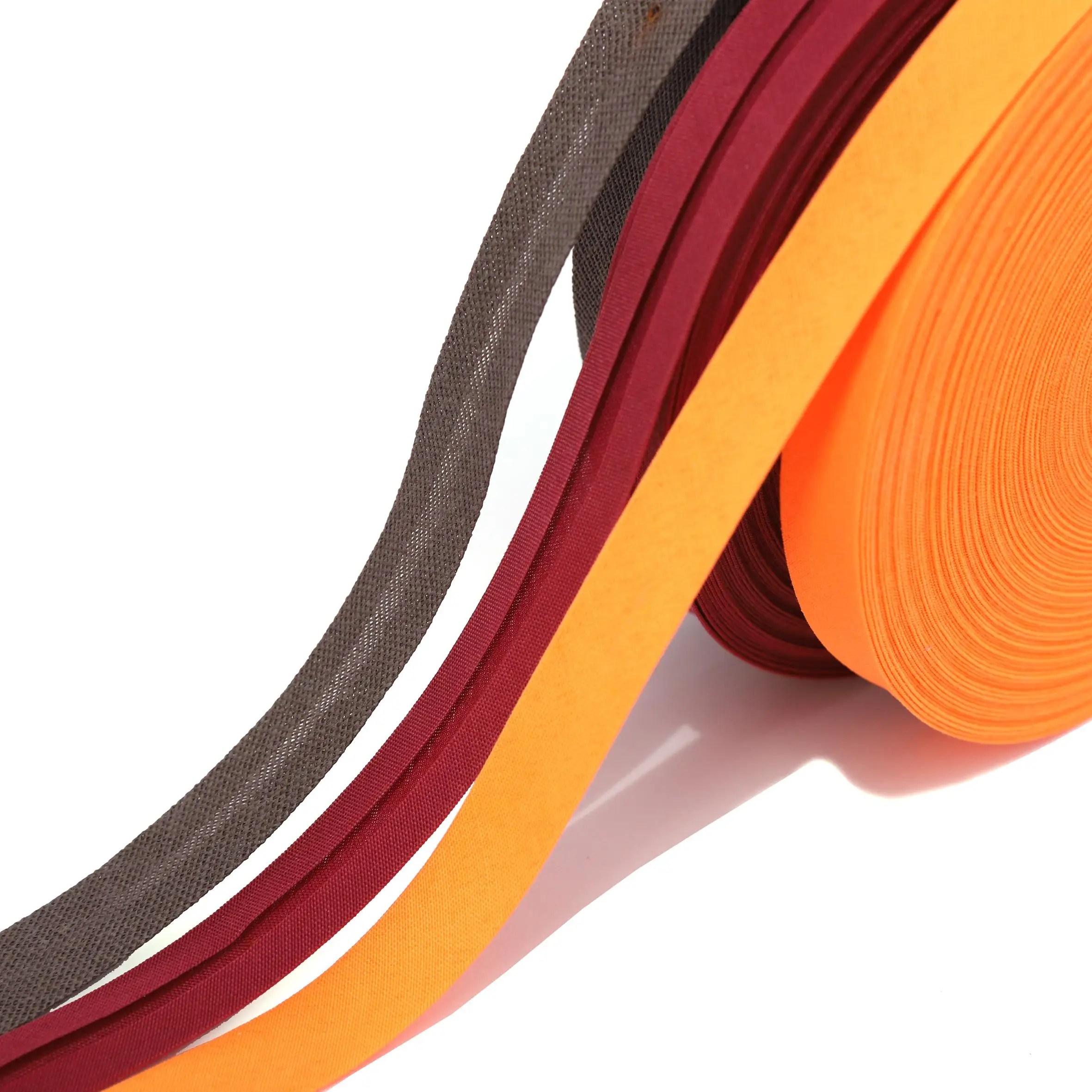 100 Polyester Double Fold Satin Bias Binding Tape For Sewing Seaming