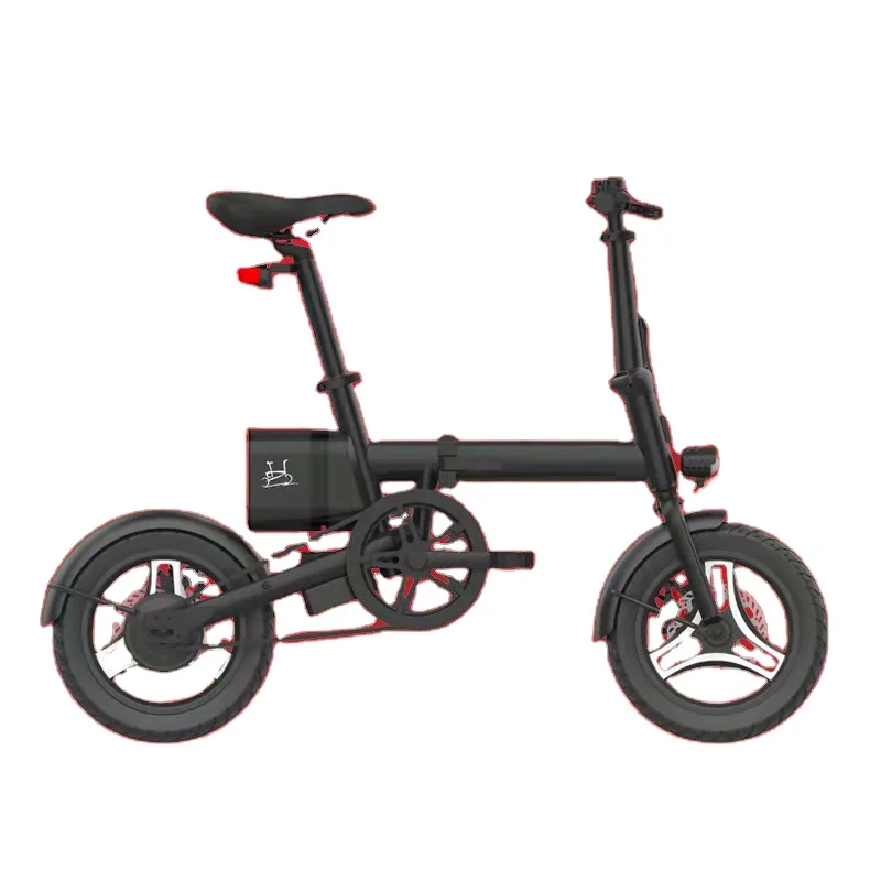 

Lithium Battery Off Road Bicycle 14" e bike 250w durable Fat Tire Ebike Motor 36v Full Suspension FOLDING ELECTRIC BIKE