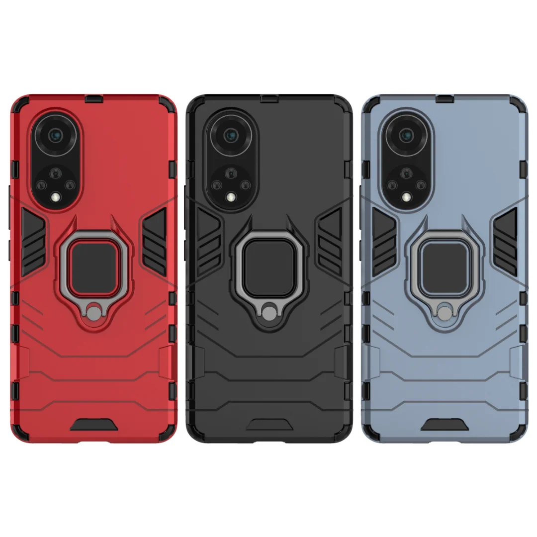 

For HUAWEI NOVA9 Case Shockproof Magnetic Ring Stand Cover, As pictures